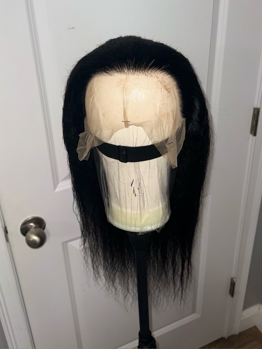 Kinky straight human hair